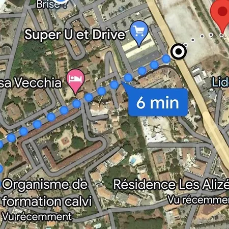 Apartment Familial Avec Parking Et Balcon En Centre-ville De Calvi *